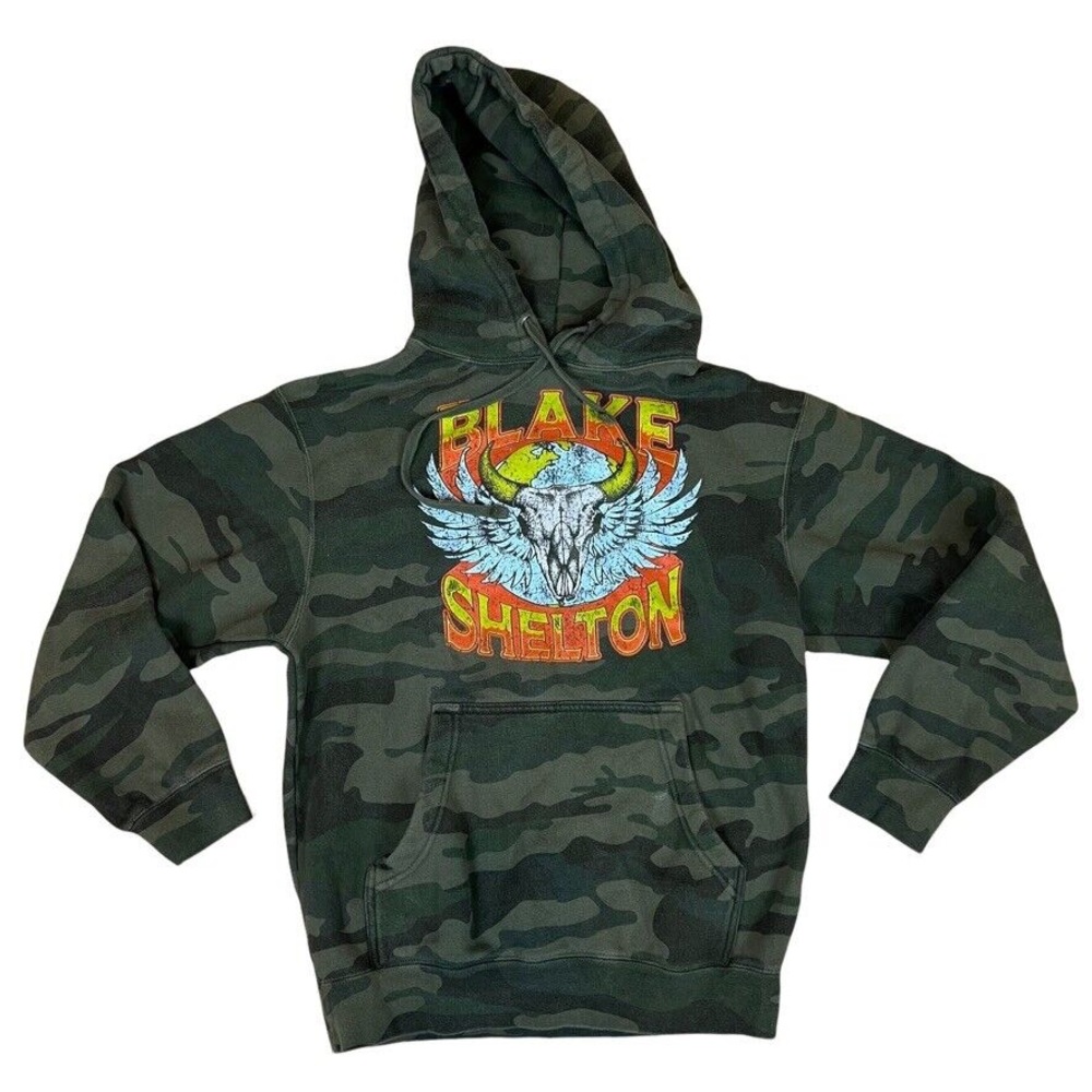 Blake Shelton camo hoodie brand new medium
